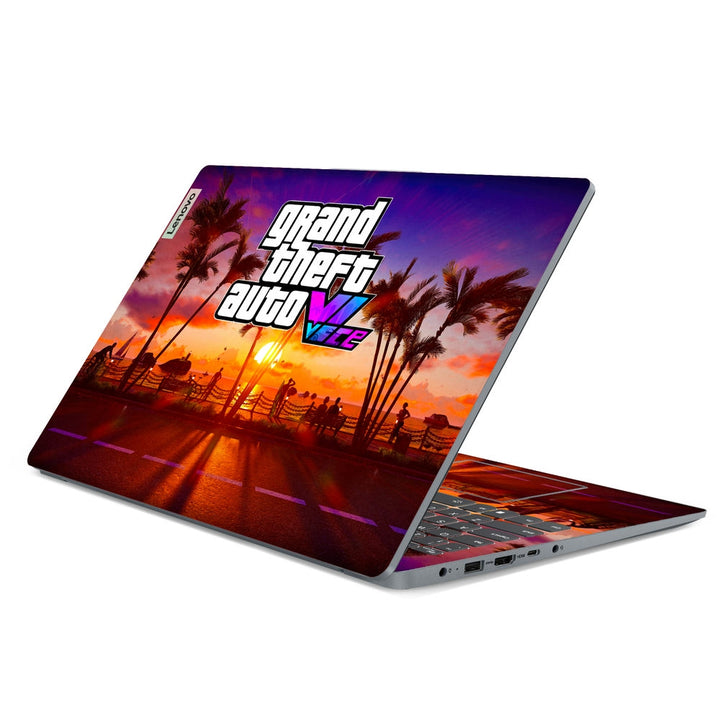 Lenovo Laptop Skin - GTA 6 Tropical Glow