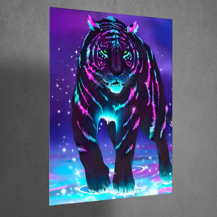 Metal Poster - Wildlife Tiger TG09