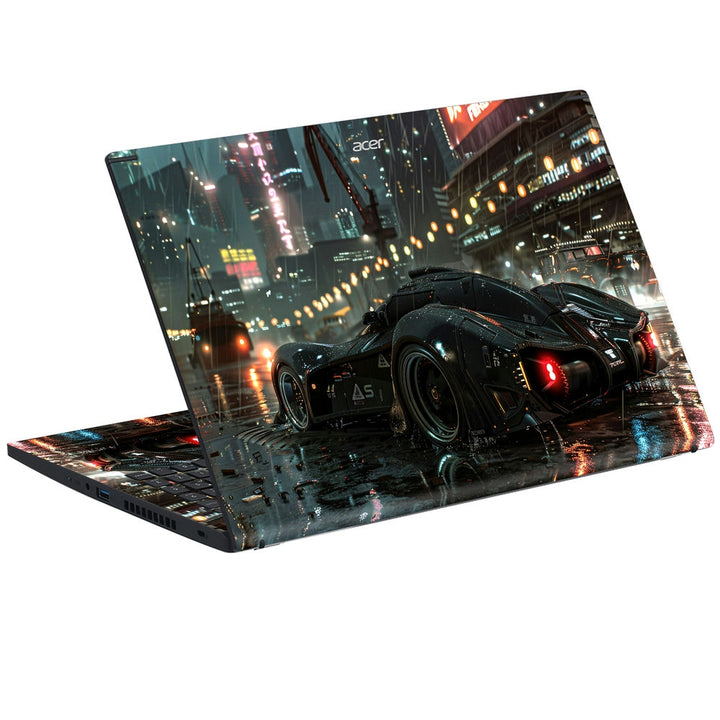 Acer Laptop Skin - Futuristic Street Racer