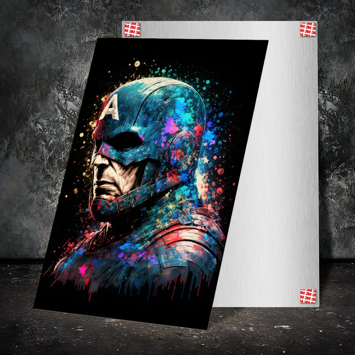 Metal Poster - Superhero Captain America CAP18