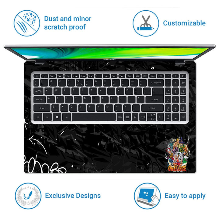 Laptop Skin - One Piece Anime Onepiece Letsgo