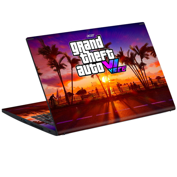 Acer Laptop Skin - GTA 6 Tropical Glow