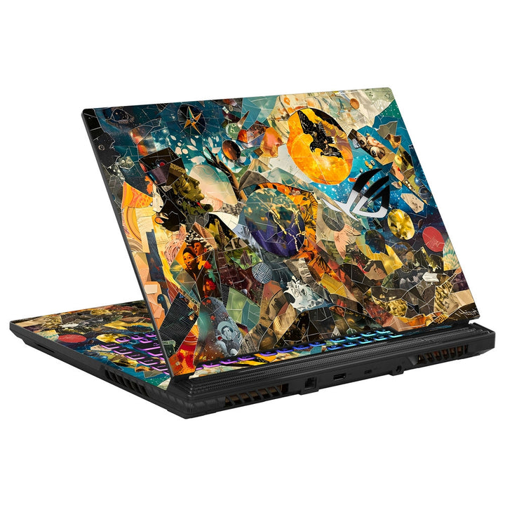 Asus Laptop Skin - Explosive Colorful Abstract