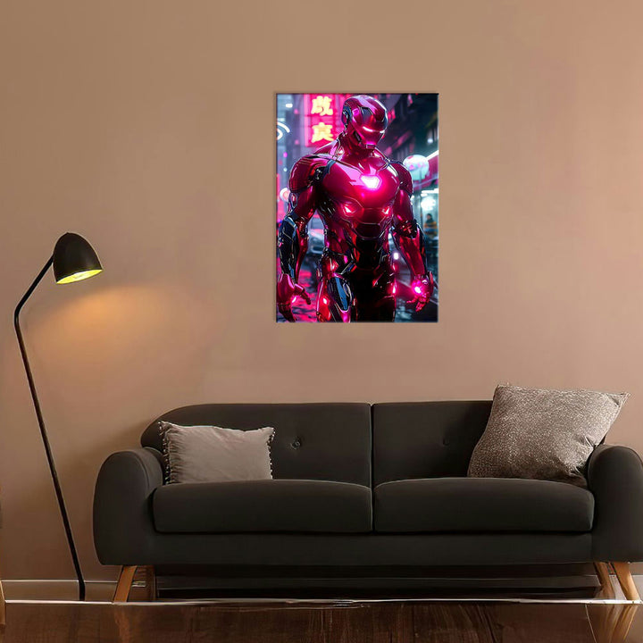 Metal Poster - Superhero Iron Man IM02