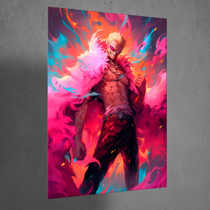 Metal Poster - Anime One Piece Doflamingo OP61