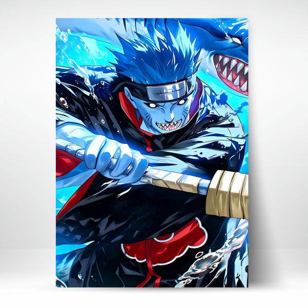 Metal Poster - Kisame Hoshigaki