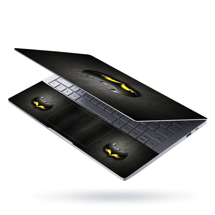 Laptop Skin - Batman Logo Yellow