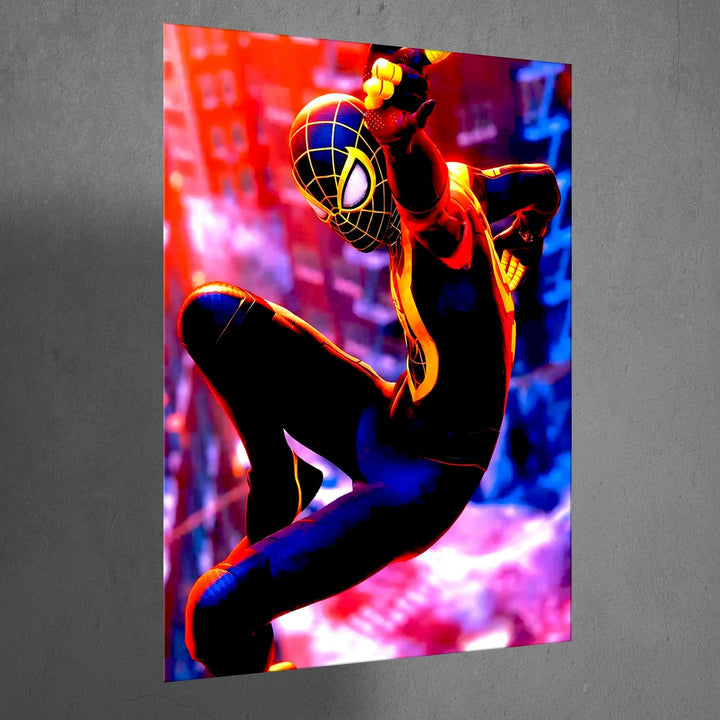 Metal Poster - Superhero Spiderman SM13