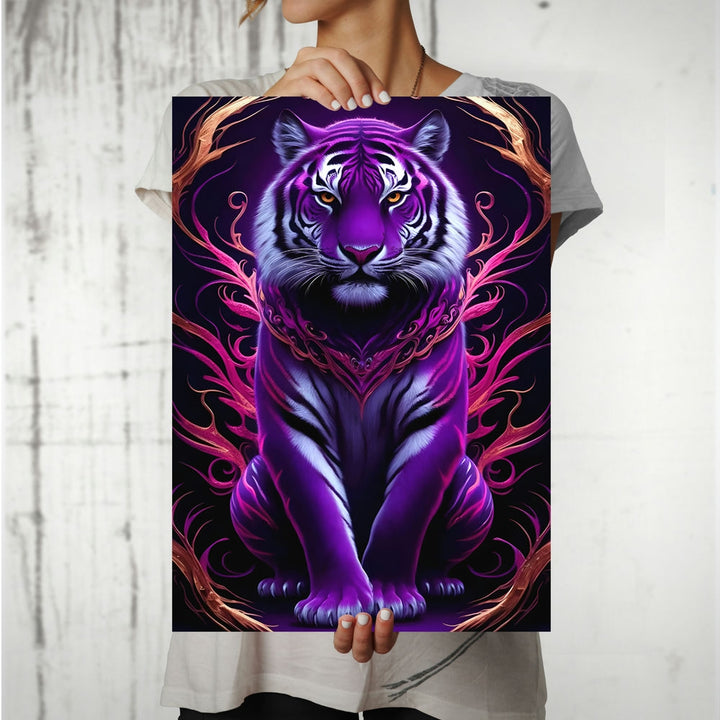 Metal Poster - Wildlife Tiger TG08