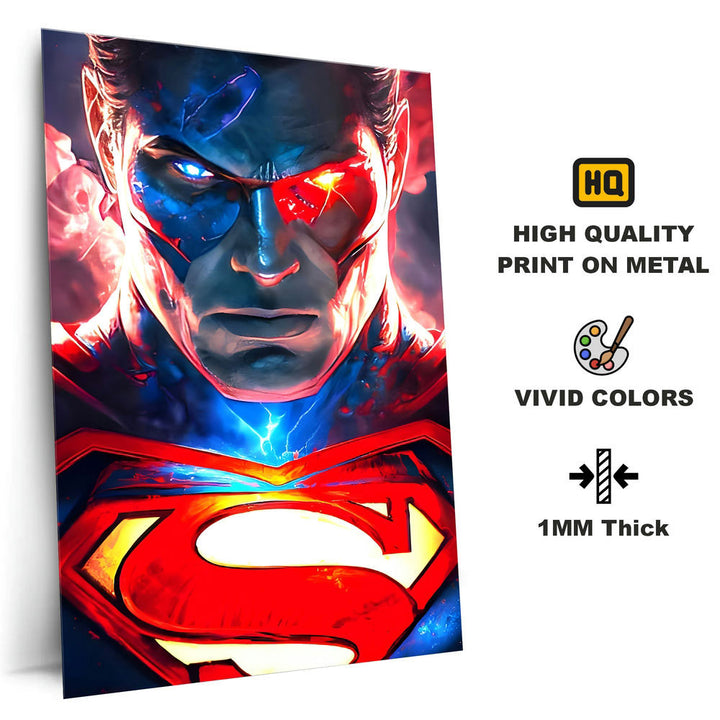 Metal Poster - Superhero Superman SUP03