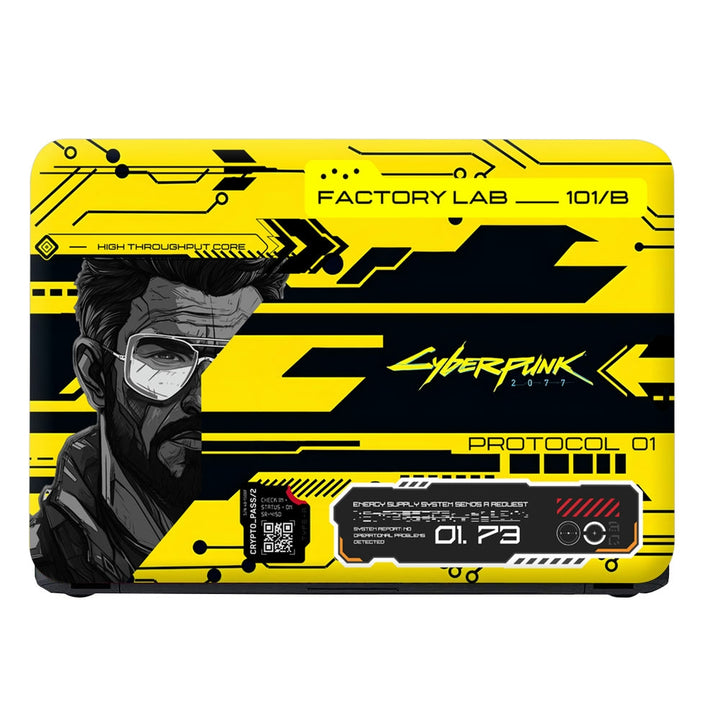 Laptop Skin - Cyberpunk Quantum Shadow