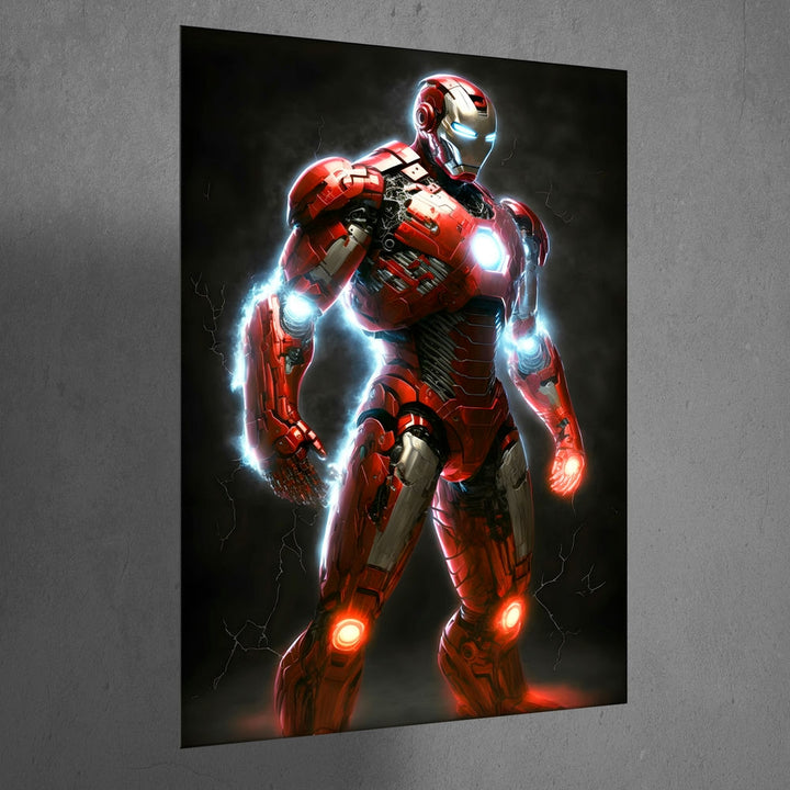 Metal Poster - Superhero Iron Man IM11