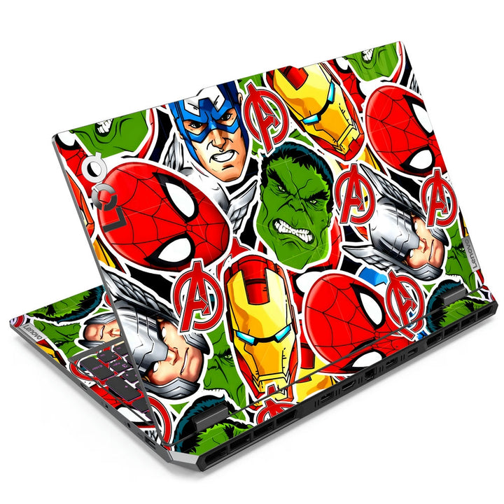 Laptop Skin - Marvel Heroes Collage