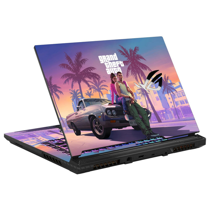 Asus Laptop Skin - GTA 6 Retro Escape