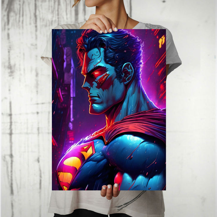 Metal Poster - Superhero Superman SUP02