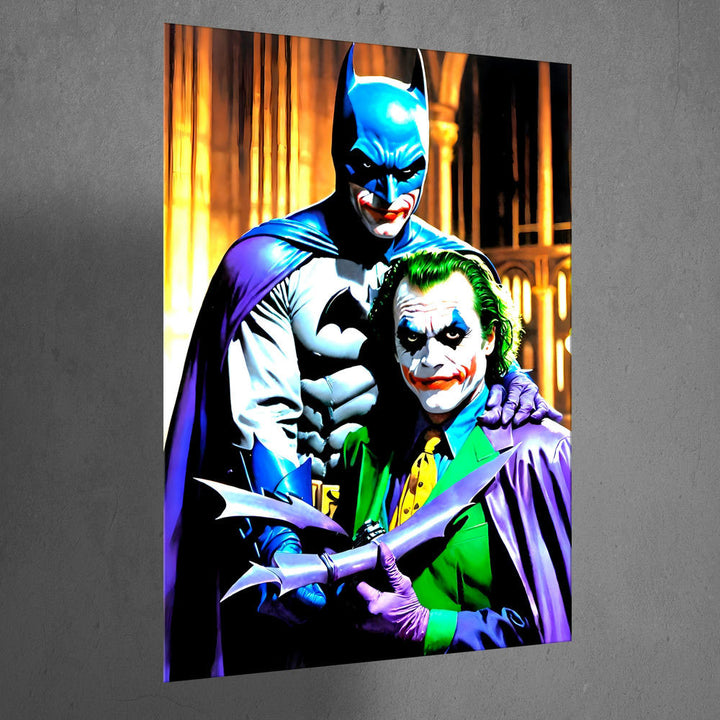 Metal Poster - Superheroes Batman Joker BATJ01