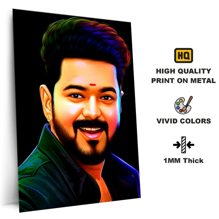 Metal Poster - Thalapathy Vijay TV05