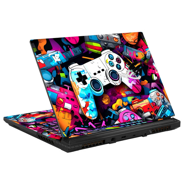 Asus Laptop Skin - Retro Gaming Pop