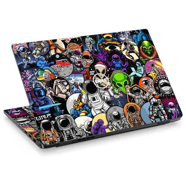 Dell Laptop Skin - Astronaut Sticker Bomb