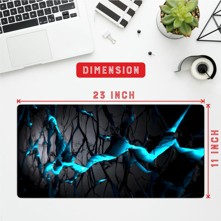 Anti-Slip Desk Mat Gaming Mouse Pad - Electric Veins