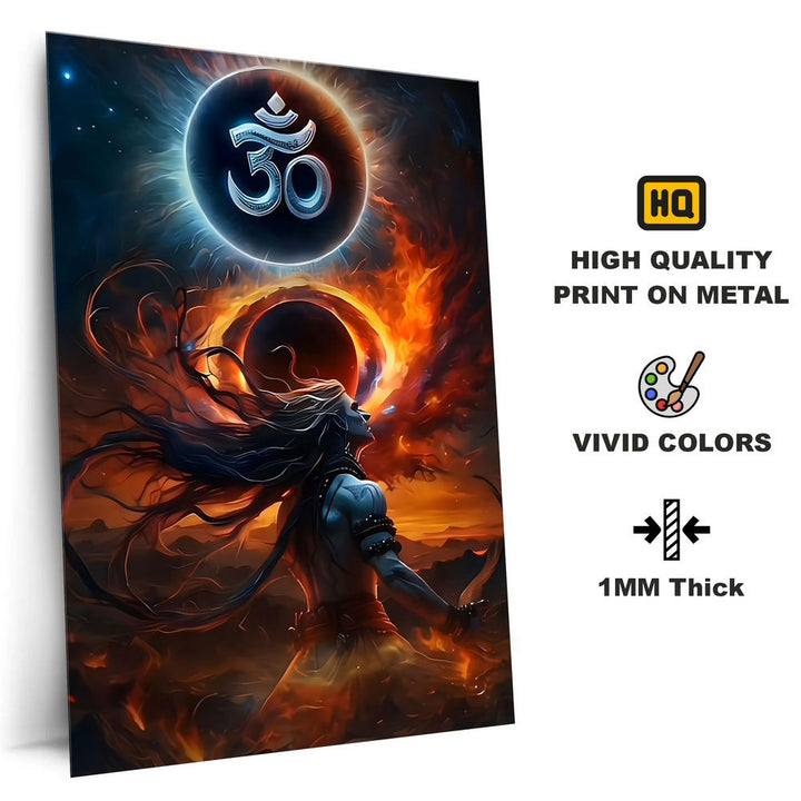 Metal Poster - Lord Shiva LS09