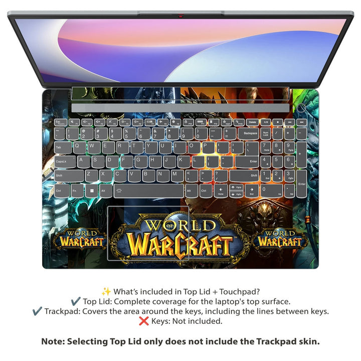 Lenovo Laptop Skin - Warcraft Orc Horde