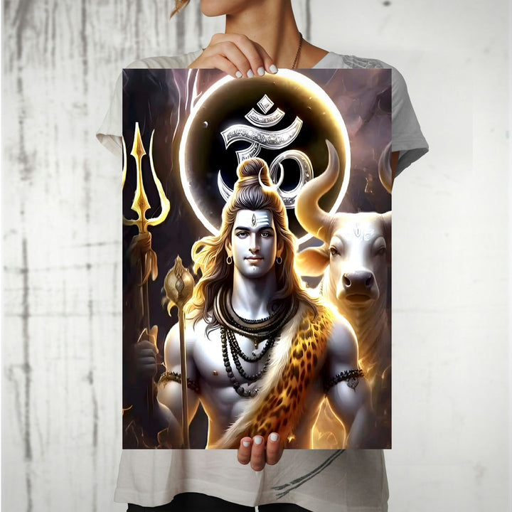 Metal Poster - Lord Shiva LS15