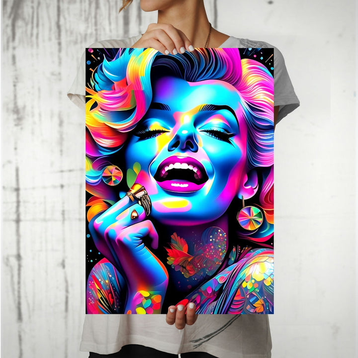 Metal Poster - Vibrant Glamour