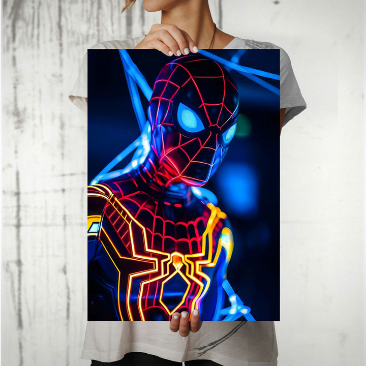 Metal Poster - Superhero Spiderman SM04