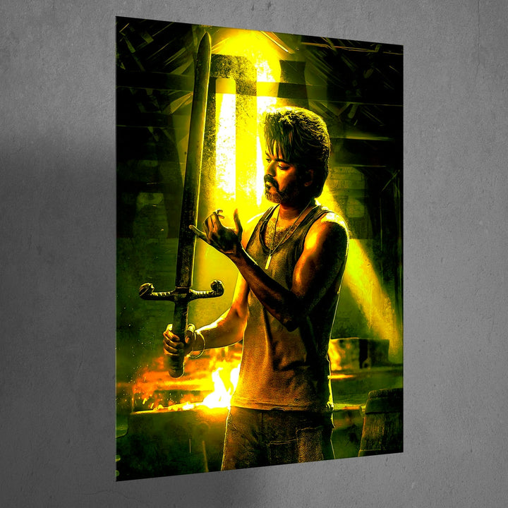 Metal Poster - Thalapathy Vijay TV04