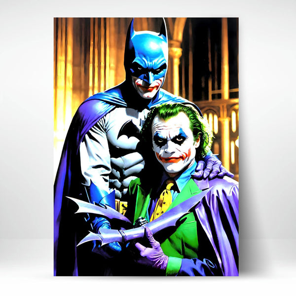 Metal Poster - Superheroes Batman Joker BATJ01