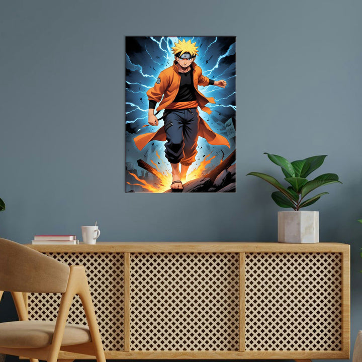 Metal Poster - Naruto Uzumaki NU02