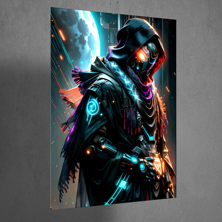 Metal Poster - Superhero Metal Suit