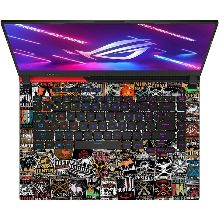 Asus Laptop Skin - Hunting Sticker Bomb DS1