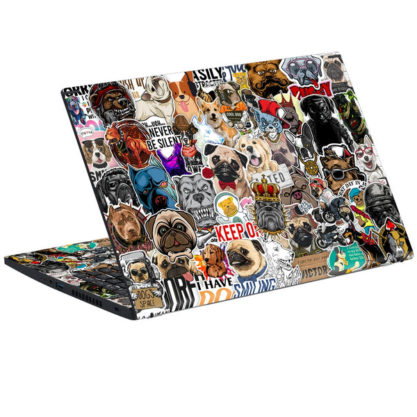 Acer Laptop Skin - Cute Dog Sticker Bomb