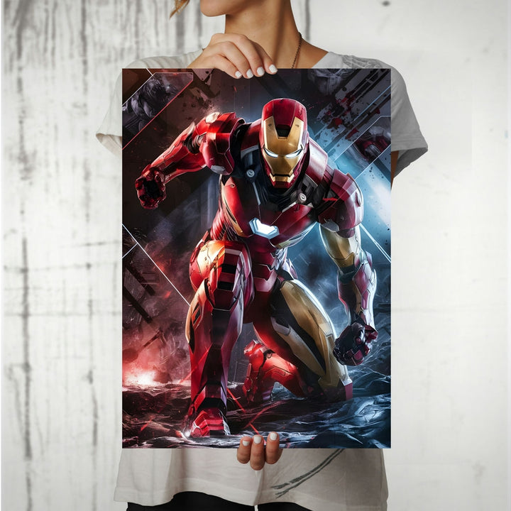 Metal Poster - Superhero Iron Man IM04