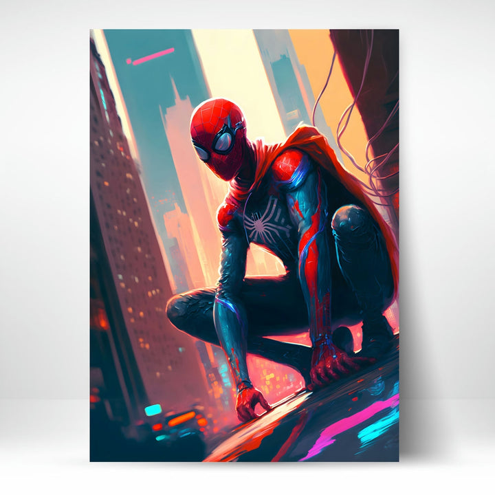 Metal Poster - Superhero Spiderman SM17