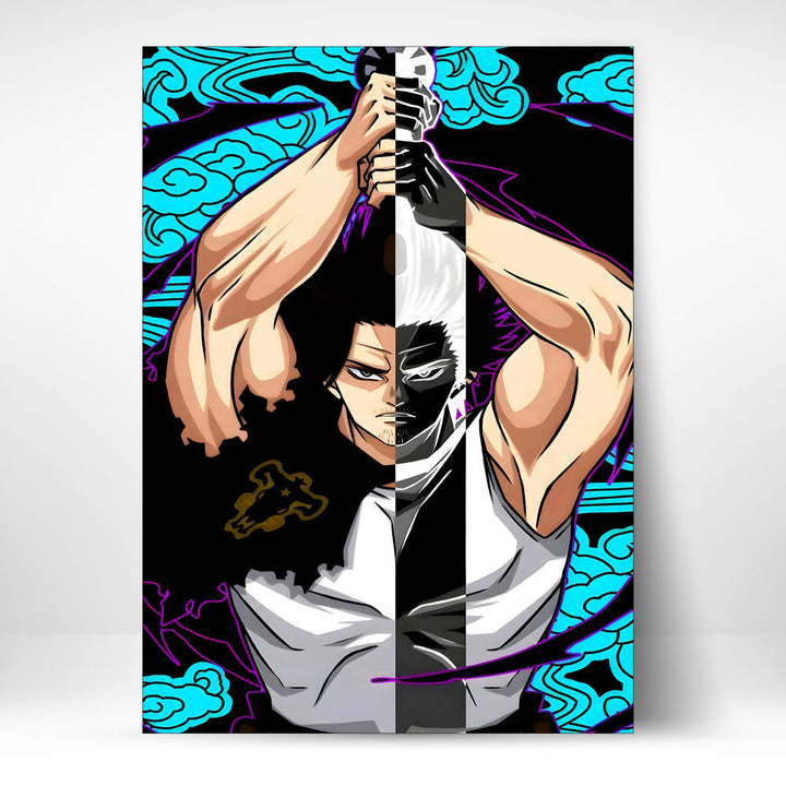 Metal Poster - Anime Sword Master