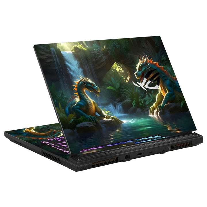 Asus Laptop Skin - Dragon Face to Face