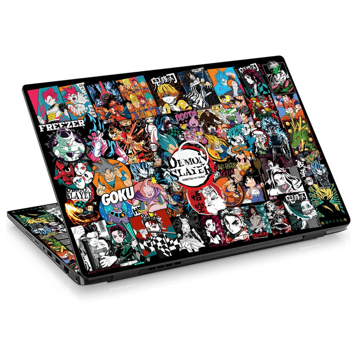 Dell Laptop Skin - Demon Slayer Collage