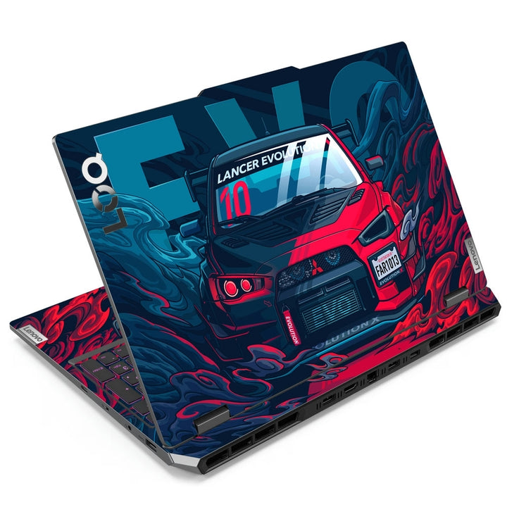 Laptop Skin - Mitsubishi Lancer EVO RedGlow