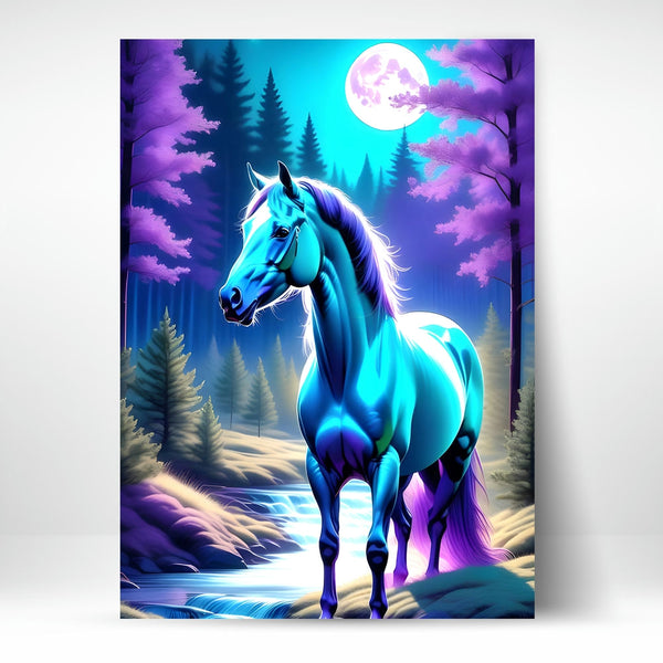 Metal Poster - Wildlife Horse HOR01