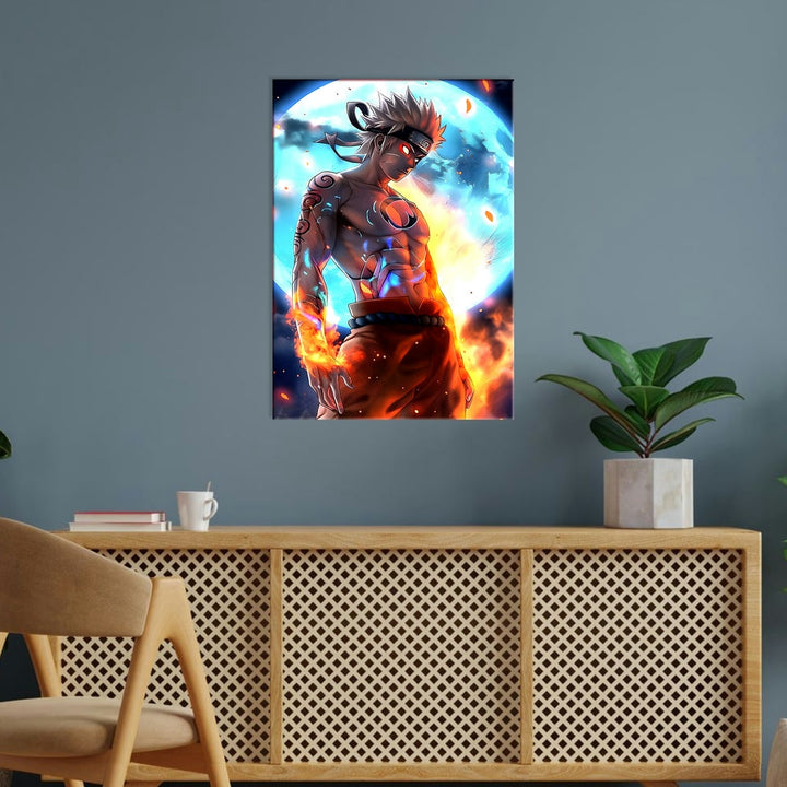 Metal Poster - Anime Naruto Uzumaki NU06