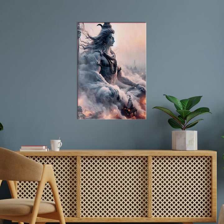 Metal Poster - Lord Shiva LS06