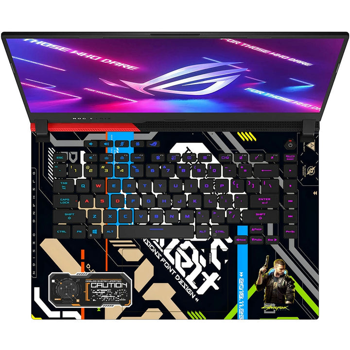 Asus Laptop Skin - Cyberpunk Quantum Rebel