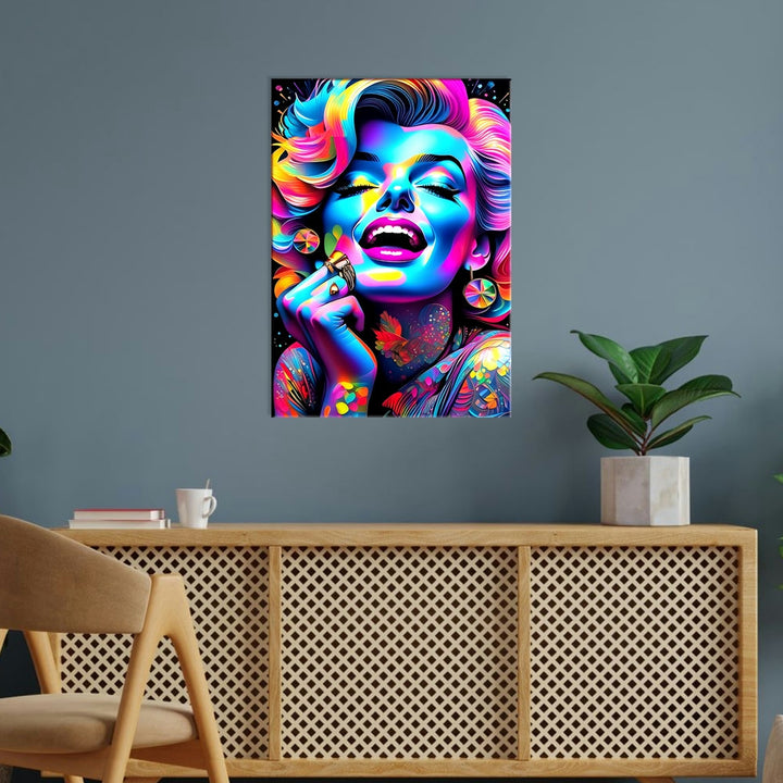 Metal Poster - Vibrant Glamour