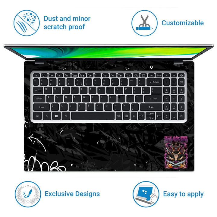 Laptop Skin - One Piece Anime Legendary DS78