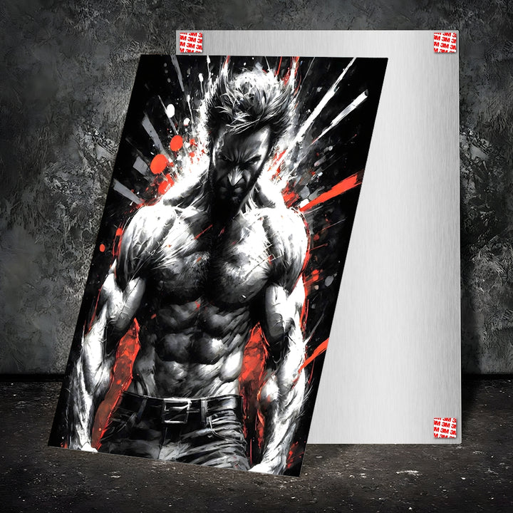 Metal Poster - Superhero Wolverine WOL07