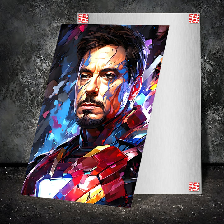 Metal Poster - Superhero Iron Man IM09