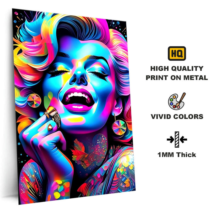 Metal Poster - Vibrant Glamour